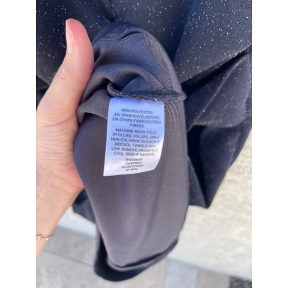 NWT Women's Free Press Sleeveless Sparkly Grey Dress  - Medium - Picture 6 of 6